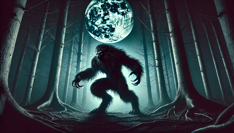The Howling Appeal of Werewolf Fiction: Exploring the Werewolf Story Genre and Must-Read Werewolf Books A werewolf in mid-transformation under a full moon in a dark, misty forest.